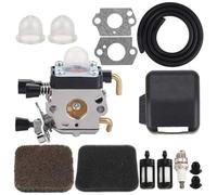 Pizgear Carburateur + Couvercle de Filtre à Air, for STIHL, FS75 FS80 FS 85 KM80 KM85 FC75, Kits de Mise au Point de débroussailleuse Pièces de Rechange pour carburateur