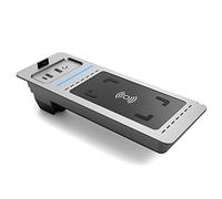 Pizgear Chargeur sans Fil QI for Voiture 15 W, Chargeur Rapide de téléphone, Plaque de Chargement, Support de téléphone, Adaptateur de téléphone Chargeur pour Voiture