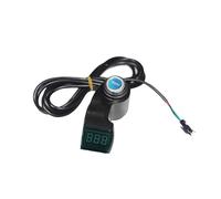 Pizgear Clé de voltmètre, for zéro, for 8X 10X 11X, panneau d'affichage LCD, verrouillage de l'interrupteur d'accélérateur avec interrupteur d'alimentation, pièces de vélo/scooter électrique Panneau d
