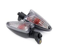 Pizgear Clignotant adapté for Aprilia NA 850 GT Mana SL 750 Shiver SMV Dorsoduro, indicateur avant et arrière, accessoires de moto Clignotant de moto(Smoke 21mm)