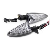 Pizgear Clignotant LED, for BMW, for R1200 GS/ADV R1200R K1200 R K1300 S C600 C650, for Sport C650GT, feu indicateur avant/arrière de moto Clignotant de moto(21mm)