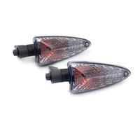 Pizgear Clignotants, for BMW, for S1000RR F800 GS/GT/R/S/ST F600GS F700GS C600, accessoires de moto de sport, lampe indicateur avant/arrière Clignotants de moto(Smoke 21mm)