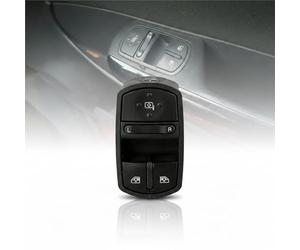 Pizgear Commutateur de vitre électrique de voiture, pour Opel Corsa D S07 2006-2014, commande de lève-vitre avant droite