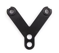 Pizgear Compteur de vitesse LCD for moto, compteur kilométrique numérique, d'injection électrique et carburateur, russe KR200 Compteur de vitesse moto(Only bracket)