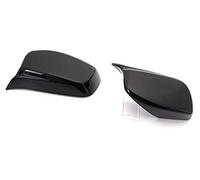 Pizgear Coque de Protection for rétroviseur latéral en Fibre de Carbone for E60 E61 E63 E64 Série 5 modèle 2004-2008 Coque de rétroviseur latéral(Black Black)