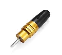 Pizgear Coussinets de protection for cadre CNC de moto, for curseur d'échappement Yzf R7, protection contre les chocs, barre de protection for moto Protection de fourche de moto(Gold)