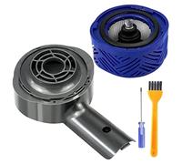 Pizgear Couvercle arrière du moteur et remplacement du filtre, for aspirateur Dyson, V6 DC58 DC59 DC61 DC62 DC74, accessoires Grille de protection arrière du moteur d'aspirateur