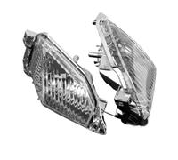 Pizgear Couvercle de clignotant d'indicateur arrière de moto, for Suzuki, GSXR1000 2009-2014 GSXR600 750 2011-2014 Clignotants de moto(White)