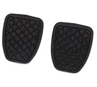 Pizgear Couvercle de coussinet de pédale de frein et d'embrayage en caoutchouc, 2 pièces, for Subaru, forester, IMPREZA Legacy Outback WRX Couvre-pédale de voiture