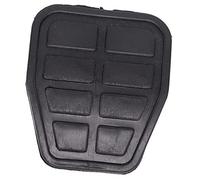 Pizgear Couvercle de coussinet de pédale d'embrayage de frein en caoutchouc, for SEAT Cordoba 6K VW Derby, for POLO, Classic 1994 - 2002 Couvre-pédale de voiture(BLACK 1Pc)
