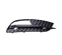 Pizgear Couvercle de Gril de Phare antibrouillard, Lampe de Pare-Chocs Avant, Lunette de calandre inférieure, for, A5 2012-2016, Accessoires de Voiture, Grille cellulaire fermée Noire Grille de Phare