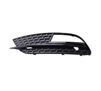 Pizgear Couvercle de Gril de Phare antibrouillard, Lampe de Pare-Chocs Avant, Lunette de calandre inférieure, for, A5 2012-2016, Accessoires de Voiture, Grille cellulaire fermée Noire Grille de Phare