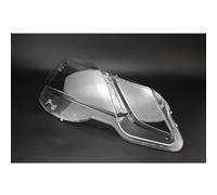 Pizgear Couvercle de lentille de Phare de Voiture en Verre Transparent E260 E350 E400 E500 E550, for Mercedes, for Benz, Classe E W212 2009-2012 Cache-phares pour Automobile(Black Left)