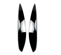 Pizgear Couvercle de paupière de phare de voiture ABS, revêtement d'habillage de sourcils, for Mercedes, Benz, Smart, 2014 2015 2016 2017 2018 Autocollant teinté pour phares(Glossy Black)