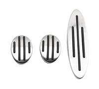 Pizgear Couvercle de pédale d'accélérateur de Frein et d'embrayage, for Mini, Accessoires Cooper R52, R53, R55, R56, R57, R58, R59, F55, Etc. Coussin de pédale d'embrayage de Voiture