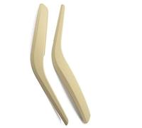 Pizgear Couvercle de poignée intérieure de voiture Poignée de porte intérieure voiture, poignées traction pour avant et arrière, remplacement garniture, pour BMW, pour X1 E84 2010-2016(Beige 2pcs Set)