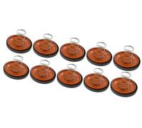 Pizgear Couvercle de soupape moteur, for Renault, Kangoo II Express, 6/10 pièces couvercle 8200756123/DRM18903/48SKV066 Couvercle de soupape PCV(BLACK 10 Pcs)