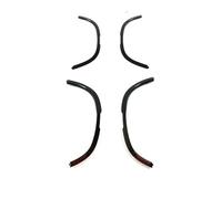 Pizgear Couvercle de sourcil noir brillant avec élargisseurs d'ailes latéraux clairs, for Land Rover, Defender 90 110 2020-2024 Pièces automobiles Élargisseurs d'aile(90 Gloss Black)
