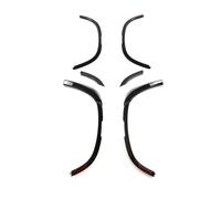 Pizgear Couvercle de sourcil noir brillant avec élargisseurs d'ailes latéraux clairs, for Land Rover, Defender 90 110 2020-2024 Pièces automobiles Élargisseurs d'aile(110 Gloss Black)