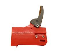 Pizgear Couvercle latéral de pignon d'embrayage, ensemble poignée frein, for Rancher, pièces tronçonneuse, for Husqvarna, 55 51 50 Couvercle de pignon d'embrayage de poignée de frei