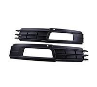 Pizgear Couverture de calandre de Phare antibrouillard de Voiture, Grille Noire de Pare-Chocs inférieur Avant, for, A6 C6 Quattro Sedan Avant 2008 2009 2010 2011 pièces extérieures Grille de Phare an