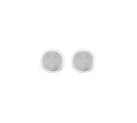 Pizgear Couverture de tweeter, garniture couverture haut-parleur audio haute, for gamme, cadre côté porte, triple autocollant Twitter Discovery 5, for Land Rover Garniture de haut-parleur de voiture