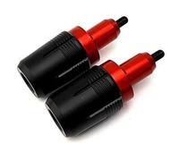 Pizgear Curseur d'échappement de moto, for Mt03, for Mt-03, for Mt25 2014-2021 2022 2023 cadre de protection contre les chutes curseur barre de sécurité de moto Protection de fourche de moto(Rot)
