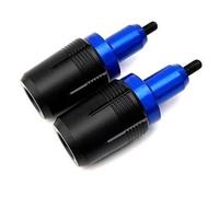 Pizgear Curseur d'échappement de moto, for Mt03, for Mt-03, for Mt25 2014-2021 2022 2023 cadre de protection contre les chutes curseur barre de sécurité de moto Protection de fourche de moto(Blue)