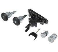 Pizgear Cylindre de Serrure d'allumage avec clés n° 6C1AV22050XB -, for Ford, for Transit Mk7 2006-2011, métal argenté - 1 Jeu Verrouillage du contacteur d'allumage