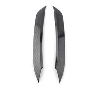 Pizgear Décoration de couvercle de garniture de moulage de paupière de sourcil de lampe de phare de voiture, for VW, for POLO, 2019 2020 Autocollant teinté pour phares