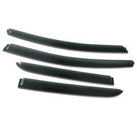 Pizgear Déflecteurs de visières latérales, for Toyota, Yaris Hatchback 5 portes 2008 2009 2010 2011 2012 2013, protection contre les intempéries, le soleil et la pluie Pare-soleil pour vitres latérale