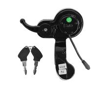 Pizgear Écran LCD à 6 Broches pour Trottinette électrique Hitway H5, avec Accessoires d'instruments de Verrouillage, pièce Tableau Bord Panneau d'écran d'affichage de Scooter électrique, Scooter das