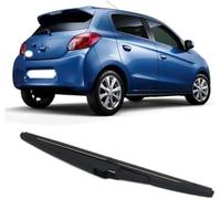 Pizgear Ensemble de balais d'essuie-glace et lave-glace arrière, accessoires voiture for Mitsubishi Space Star 2013, 2014, 2015, 2016 2017 Balai d'essuie-glace arrière