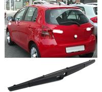 Pizgear Ensemble de balais d'essuie-glace et lave-glace arrière, accessoires voiture for Toyota, for Yaris P9 Hatchback (version française) 2005-2011 Balai d'essuie-glace arrière