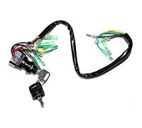 Pizgear Ensemble de clé de contacteur d'allumage, for Yamaha, boîtier de Commande de Moteur Hors-Bord 703-82510-43-00 Interrupteur d'allumage Marin