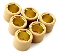 Pizgear Ensemble de poids de rouleau de variateur 6 pièces 7 g 11 g 12 g 13 g 16 g Modèles 20 x 15 mm Compatible avec 125 cc, 150 cc et 200 cc Poids des galets de variateur de scooter(BLACK 20x15mm 13