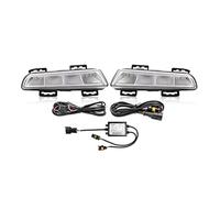 Pizgear Feux antibrouillard Avant Gauche + Droite for Voiture, Feux de Jour à LED, for Smart, W451 2013-2015 Ensemble de phares antibrouillard pour Voiture