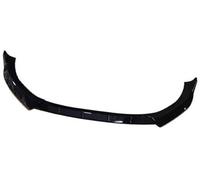 Pizgear for A3 édition Standard 2012-2016 Voiture Pare-Chocs Avant séparateur lèvre diffuseur Corps Kit Spoiler Garde Protecteur Spoiler Aileron Avant(Black Glossy Black)