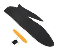 Pizgear For, for Série 3 4 F30 F32 2013 2014 2015 2016 2017 M4 Sport Couture à la Main Accoudoir de Porte Poignée Panneau Tirer Housse en Cuir Microfibre Panneau de portière de voiture(Left black)