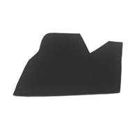 Pizgear For, for série 5 F10 F18 2011-2017 intérieur de voiture poignée de porte côté conduite accoudoir panneau tirer couverture en cuir microfibre Panneau de portière de voiture(Black for RHD)