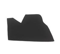 Pizgear For, for série 5 F10 F18 2011-2017 intérieur de voiture poignée de porte côté conduite accoudoir panneau tirer couverture en cuir microfibre Panneau de portière de voiture(Black for LHD)