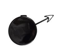 Pizgear, for Ford, Edge 2015-2018, Accessoires de Voiture, Capuchon de Crochet de remorquage de Pare-Chocs Avant Couvercle d'oeil de remorquage Cache-œil de Pare-Chocs(Black Passenger Side)