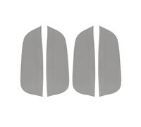 Pizgear For HYUNDAI, for Sonata 2005 2006 2007 2008 Panneau de porte intérieur de voiture accoudoir couverture en cuir microfibre Panneau de portière de voiture(Grey)