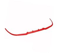 Pizgear for Megane 2 MK2 becquet Avant Pare-Chocs Avant lèvre becquet lèvre 3 pièces Protection de Voiture Tuning pièces extérieures becquet Aileron Avant(Black Red)
