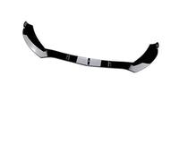 Pizgear for Mercedes-Benz, W205 C180 C200 C260, for AMG 2015-2018 Voiture Avant Menton Pare-Chocs Lèvre Latérale Spoiler Splitter Protecteur Spoiler Aileron Avant(Black Glossy Black)