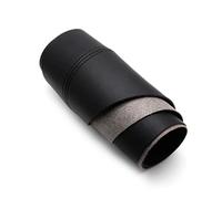 Pizgear For Peugeot, for 408 2010 2011 2012 2013 Panneau de poignée de porte intérieure de voiture accoudoir couverture en cuir microfibre Panneau de portière de voiture(Schwarz,Rear 2 door)