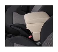 Pizgear For Seat, for Leon Accoudoir de voiture Accoudoir de voiture Accoudoir Console centrale Boîte de rangement Accessoires Accoudoir de voiture(BLACK C-beige)