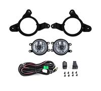 Pizgear For Toyota, CHR C-HR 2016 2017 2018 DRL Phares Antibrouillard Voiture Feux de Jour Led Avec Fils Accessoires Auto Feu Antibrouillard Ensemble de phares antibrouillard pour voiture(Black WHITE)