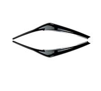 Pizgear For Toyota, for Camry XV70 LE XLE SE XSE hybride 2018-2023 phares de voiture sourcils paupières autocollants ABS revêtement d'habillage accessoires Autocollant teinté pour phares(Gloss Black)