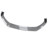 Pizgear for Toyota, GR86 2021 2022 2023 Voiture Avant inférieur Pare-Chocs séparateur lèvre becquet diffuseur Garde Corps Kit Couverture Protecteur Spoiler Aileron Avant(Black Carbon Black)